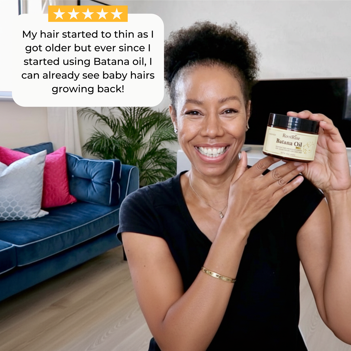 RootRise™ Batana Oil Bundle– Free Liquid Oil Included